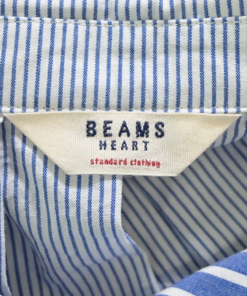 BEAMS HEART（ビームスハート）シャツワンピース 青 サイズ:F レディース/2200683832075