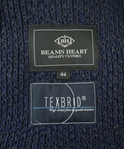 BEAMS HEART（ビームスハート）ジャケット 紺 サイズ:44(XL位) レディース/2200684302140