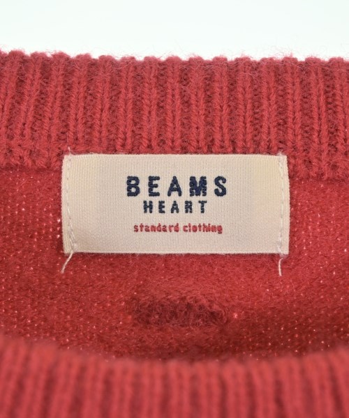 BEAMS HEART（ビームスハート）ニット・セーター 赤 サイズ:F レディース/2200683218169