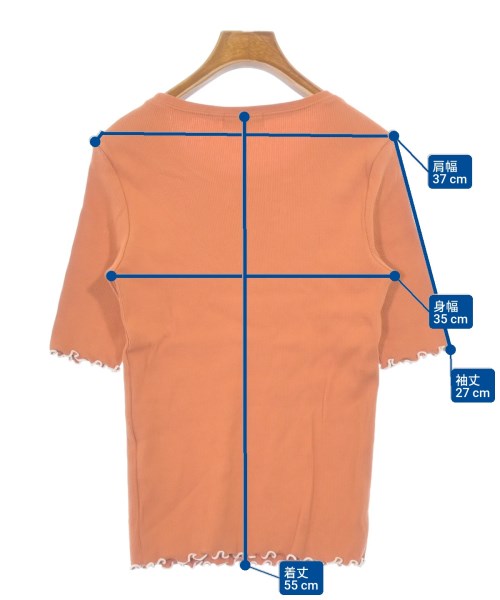 BEAMS HEART（ビームスハート）Tシャツ・カットソー オレンジ サイズ:-(M位) レディース/2200683572049