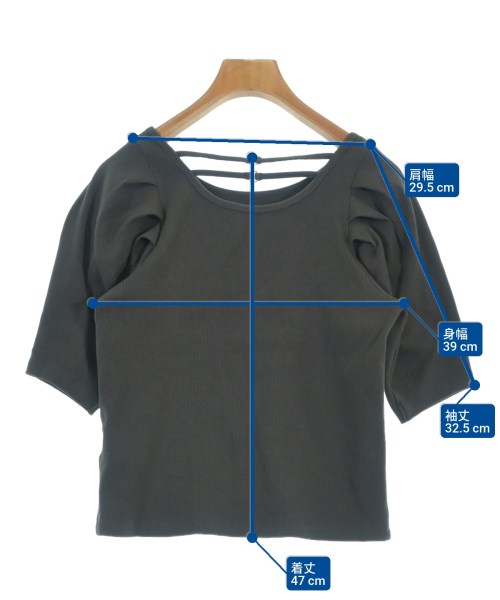BEAMS HEART（ビームスハート）Tシャツ・カットソー グレー サイズ:-(M位) レディース/2200691495095