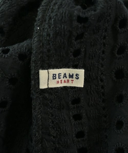 BEAMS HEART（ビームスハート）カジュアルシャツ 黒 サイズ:F レディース/2200688783044