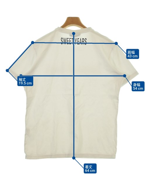 SWEET YEARS（スイートイヤーズ）Tシャツ・カットソー 白 サイズ:XL メンズ/2200616559031