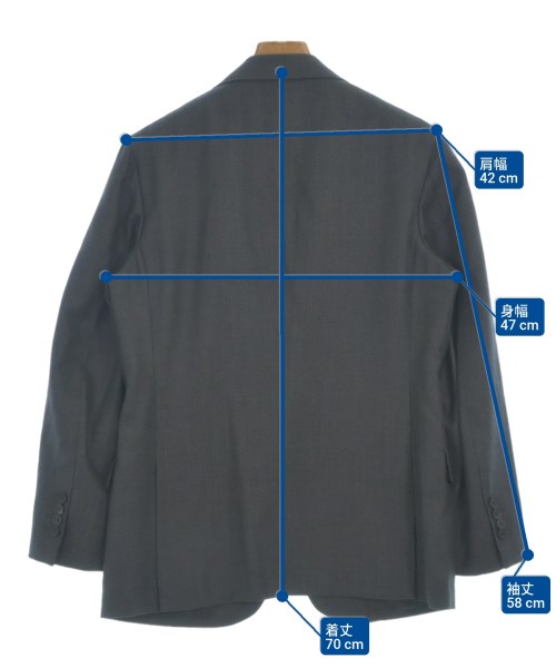 STRASBURGO（ストラスブルゴ）ビジネス グレー サイズ:48/48(L位) メンズ/2200625303069