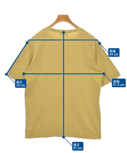 STRASBURGO（ストラスブルゴ）Tシャツ・カットソー 黄 サイズ:L メンズ/2200611647047