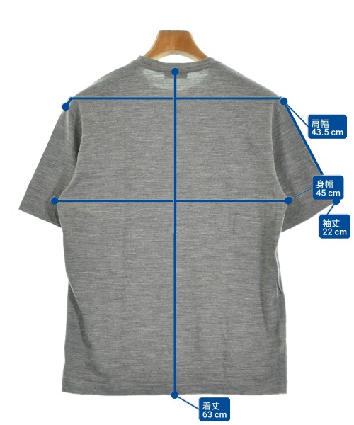 STRASBURGO（ストラスブルゴ）Tシャツ・カットソー グレー サイズ:S メンズ/2200704819016