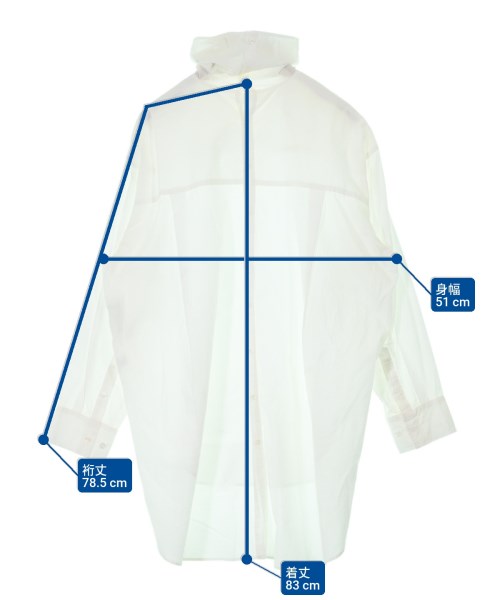 BEARDSLEY GALLARDAGALANTE（ビアズリーガリャルダガランテ）ブラウス 白 サイズ:F レディース/2200633658106