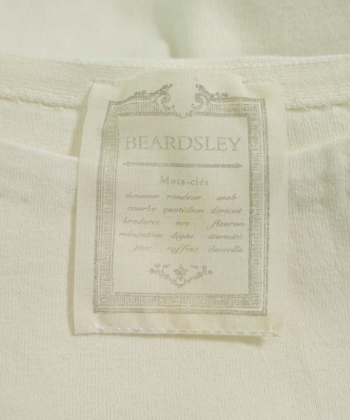 BEARDSLEY GALLARDAGALANTE（ビアズリーガリャルダガランテ）Tシャツ・カットソー 白 サイズ:F レディース/2200615471136
