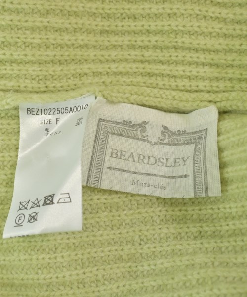BEARDSLEY GALLARDAGALANTE（ビアズリーガリャルダガランテ）ニット・セーター 緑 サイズ:F レディース/2200630840047