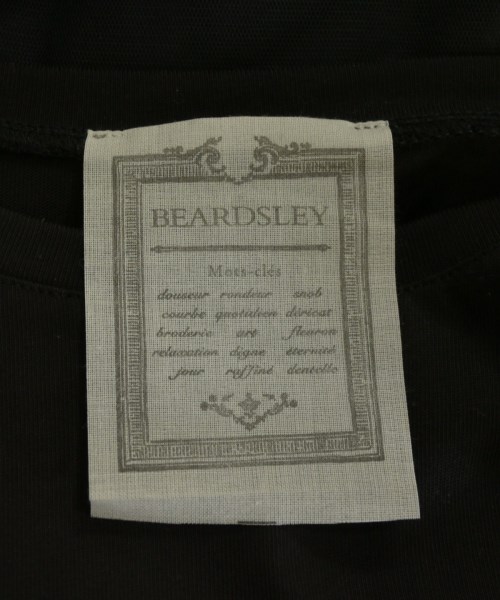 BEARDSLEY GALLARDAGALANTE（ビアズリーガリャルダガランテ）Tシャツ・カットソー 黒 サイズ:F レディース/2200609159033