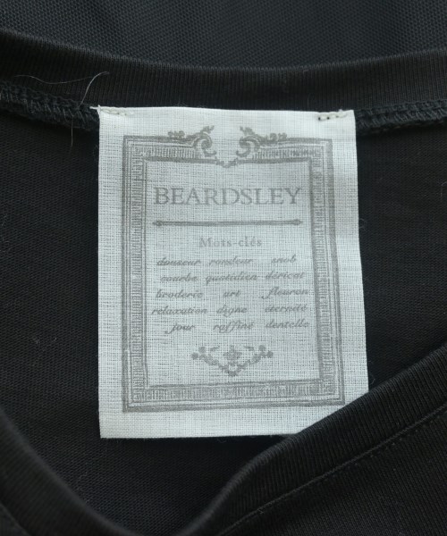 BEARDSLEY GALLARDAGALANTE（ビアズリーガリャルダガランテ）Tシャツ・カットソー 黒 サイズ:F レディース/2200611556035