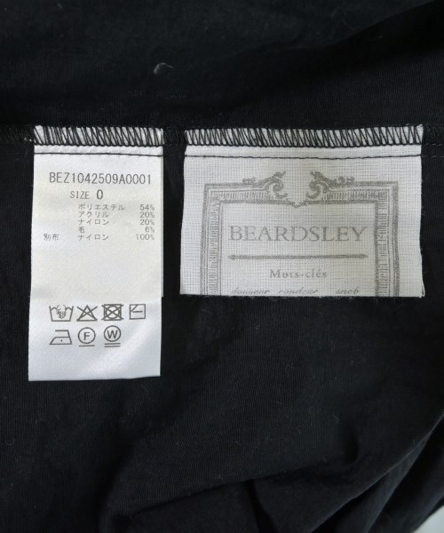 BEARDSLEY GALLARDAGALANTE（ビアズリーガリャルダガランテ）ワンピース 黒 サイズ:0(XS位) レディース/2200613469074