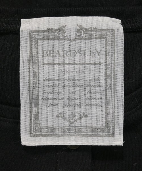 BEARDSLEY GALLARDAGALANTE（ビアズリーガリャルダガランテ）Tシャツ・カットソー 黒 サイズ:F レディース/2200618514076