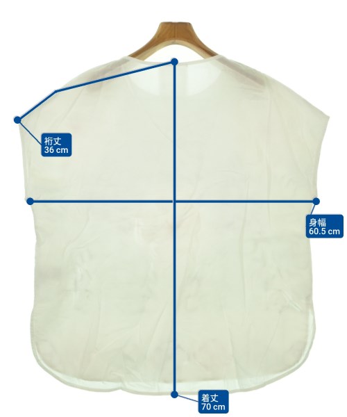 BEARDSLEY GALLARDAGALANTE（ビアズリーガリャルダガランテ）ブラウス 白 サイズ:F レディース/2200673163035