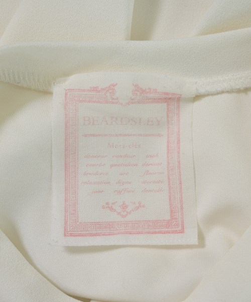 BEARDSLEY GALLARDAGALANTE（ビアズリーガリャルダガランテ）Tシャツ・カットソー 白 サイズ:0(XS位) レディース/2200670354023
