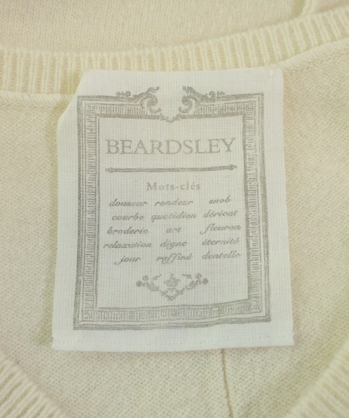BEARDSLEY GALLARDAGALANTE（ビアズリーガリャルダガランテ）ニット・セーター 白 サイズ:F レディース/2200677576046