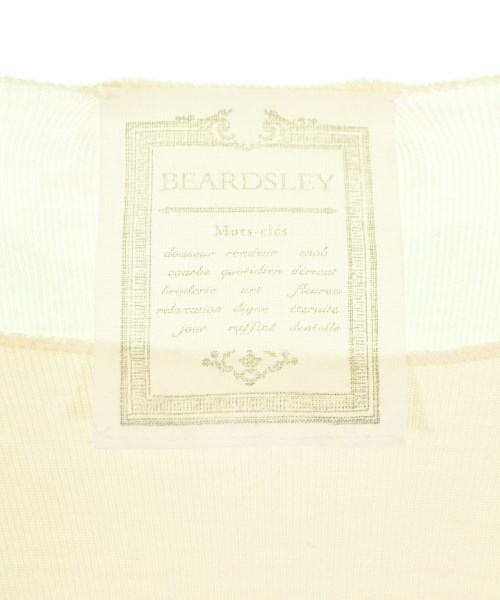BEARDSLEY GALLARDAGALANTE（ビアズリーガリャルダガランテ）Tシャツ・カットソー ベージュ サイズ:F レディース/2200679520139