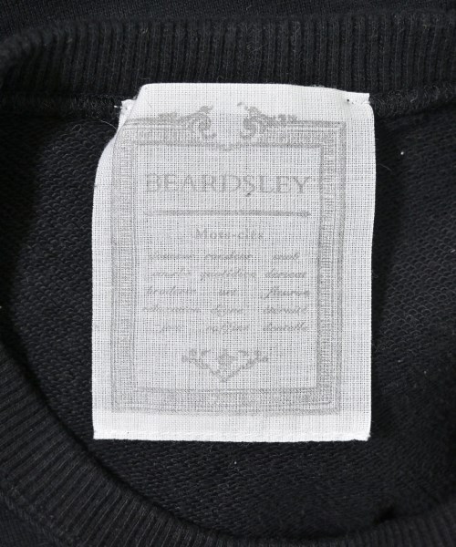 BEARDSLEY GALLARDAGALANTE（ビアズリーガリャルダガランテ）スウェット 黒 サイズ:F レディース/2200697345028
