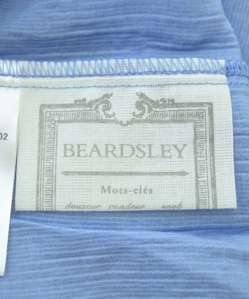 BEARDSLEY GALLARDAGALANTE（ビアズリーガリャルダガランテ）ブラウス 青 サイズ:F レディース/2200654507032