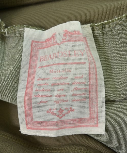 BEARDSLEY GALLARDAGALANTE（ビアズリーガリャルダガランテ）その他 カーキ サイズ:2(M位) レディース/2200706650075