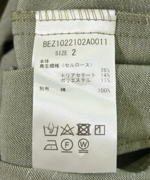 BEARDSLEY GALLARDAGALANTE（ビアズリーガリャルダガランテ）その他 カーキ サイズ:2(M位) レディース/2200706650075