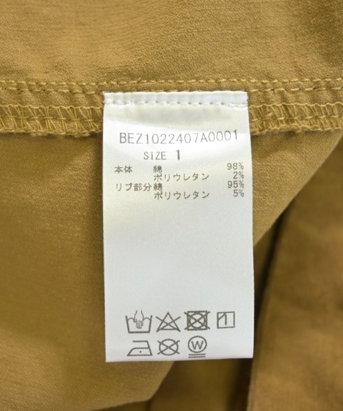 BEARDSLEY GALLARDAGALANTE（ビアズリーガリャルダガランテ）カバーオール 茶 サイズ:1(S位) レディース/2200717434022