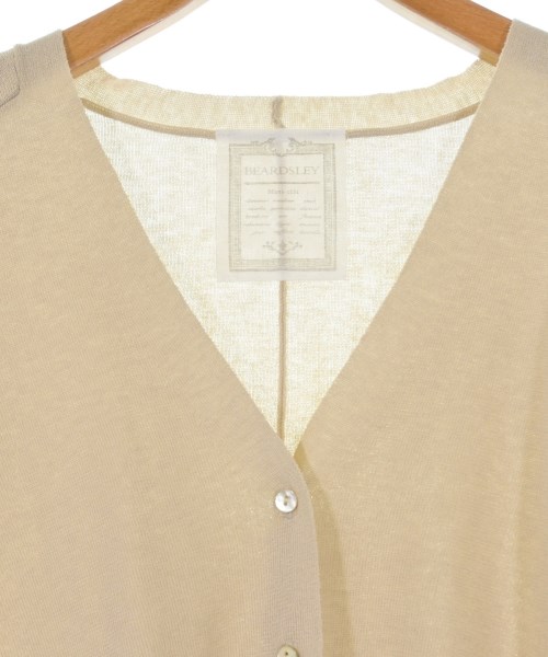 BEARDSLEY GALLARDAGALANTE（ビアズリーガリャルダガランテ）カーディガン ベージュ サイズ:F レディース/2200644187039