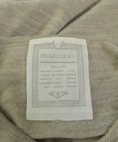 BEARDSLEY GALLARDAGALANTE（ビアズリーガリャルダガランテ）ニット・セーター グレー サイズ:F レディース/2200647628027