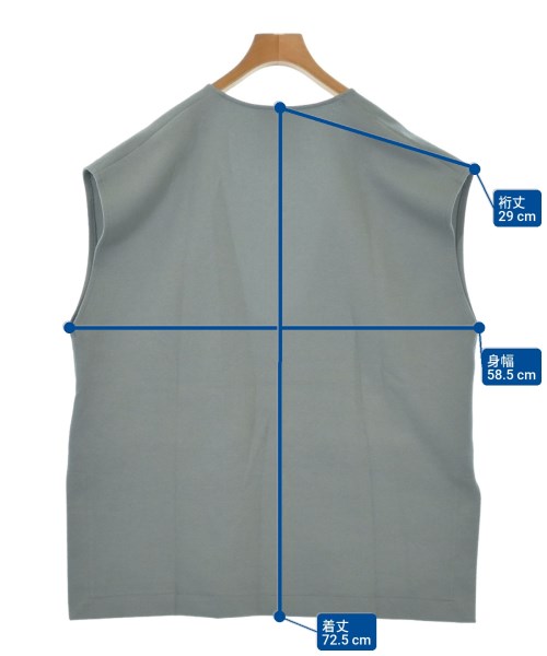 BEARDSLEY GALLARDAGALANTE（ビアズリーガリャルダガランテ）ベスト 青 サイズ:F レディース/2200634732256