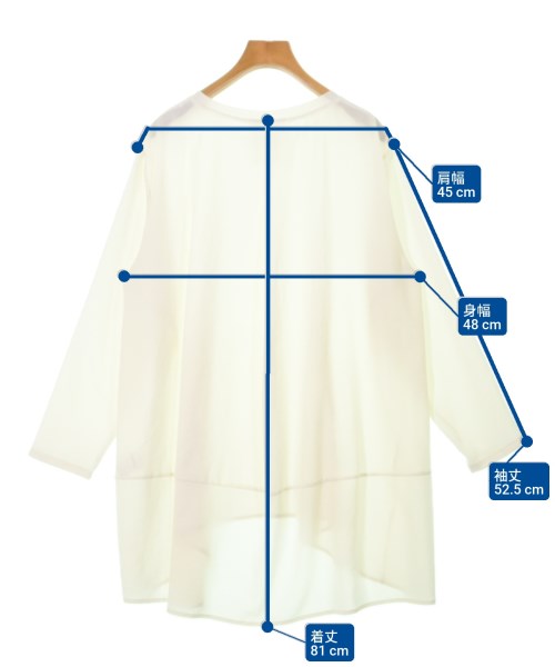 BEARDSLEY GALLARDAGALANTE（ビアズリーガリャルダガランテ）ブラウス 白 サイズ:F レディース/2200642657176