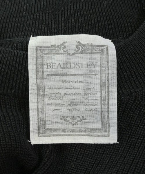 BEARDSLEY GALLARDAGALANTE（ビアズリーガリャルダガランテ）ニット・セーター 黒 サイズ:F レディース/2200576308038