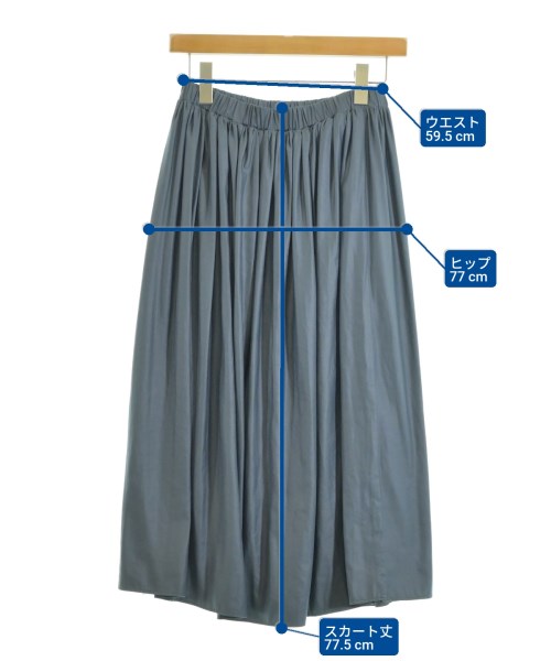 BEARDSLEY GALLARDAGALANTE（ビアズリーガリャルダガランテ）ロング・マキシ丈スカート 青 サイズ:F レディース/2200638744064