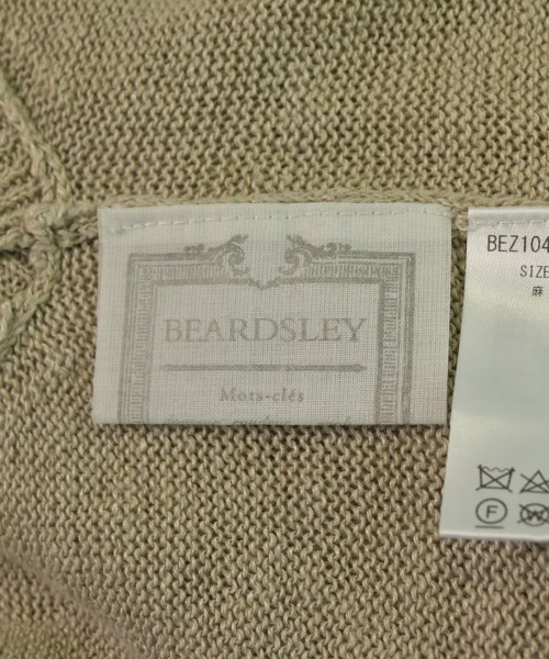 BEARDSLEY GALLARDAGALANTE（ビアズリーガリャルダガランテ）カーディガン ベージュ サイズ:F レディース/2200648195023