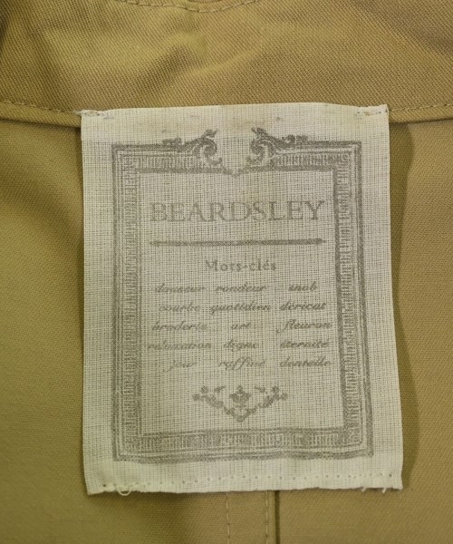 BEARDSLEY GALLARDAGALANTE（ビアズリーガリャルダガランテ）テーラードジャケット ベージュ サイズ:F レディース/2200638520118