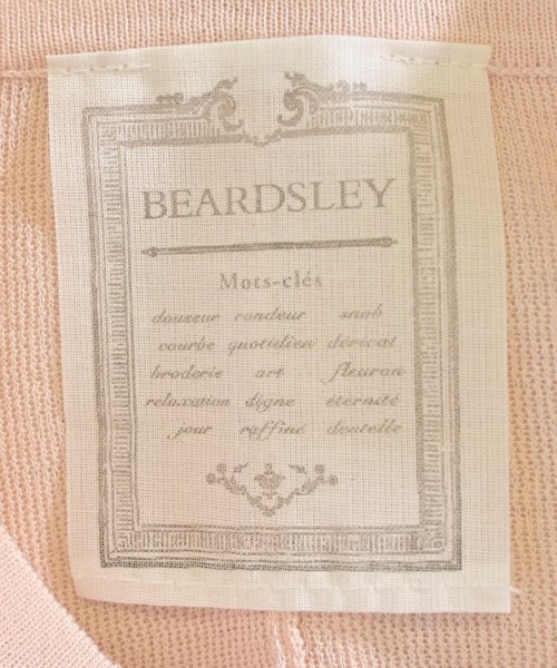 BEARDSLEY GALLARDAGALANTE（ビアズリーガリャルダガランテ）ニット・セーター ピンク サイズ:F レディース/2200702210068