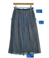 BEARDSLEY GALLARDAGALANTE（ビアズリーガリャルダガランテ）ロング・マキシ丈スカート 青 サイズ:1(S位) レディース/2200663241125