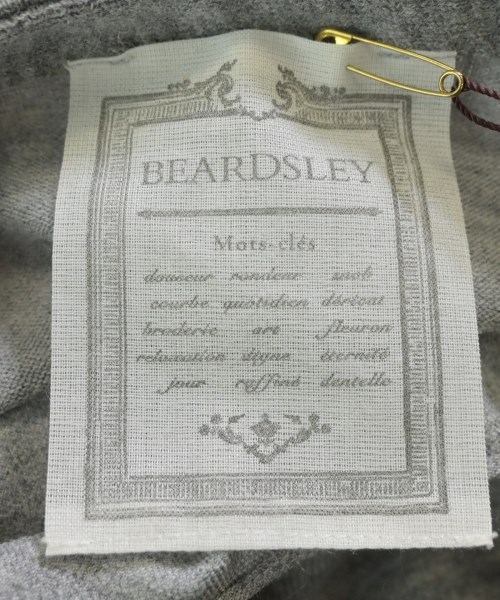 BEARDSLEY GALLARDAGALANTE（ビアズリーガリャルダガランテ）ニット・セーター グレー サイズ:F レディース/2200668329040