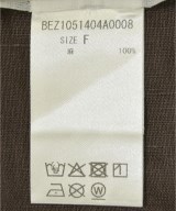 BEARDSLEY GALLARDAGALANTE（ビアズリーガリャルダガランテ）ブラウス 茶 サイズ:F レディース/2200716139089