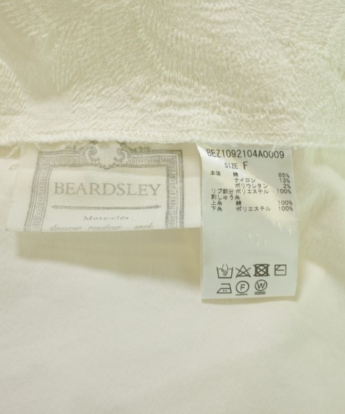 BEARDSLEY GALLARDAGALANTE（ビアズリーガリャルダガランテ）ブラウス 白 サイズ:F レディース/2200721947082