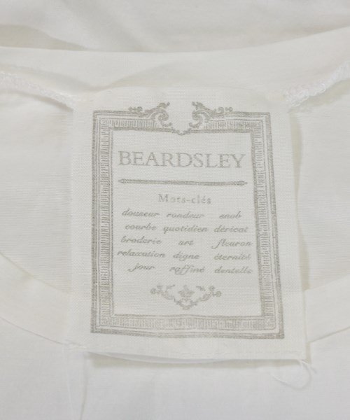 BEARDSLEY GALLARDAGALANTE（ビアズリーガリャルダガランテ）Tシャツ・カットソー 白 サイズ:F レディース/2200681721180
