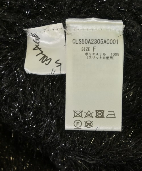 COLLAGE GALLARDAGALANTE（コラージュガリャルダガランテ）カーディガン 黒 サイズ:F レディース/2200631454069