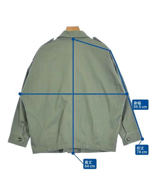 COLLAGE GALLARDAGALANTE（コラージュガリャルダガランテ）ミリタリーブルゾン 緑 サイズ:F レディース/2200619120016