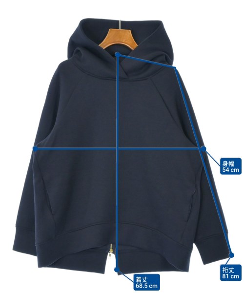 COLLAGE GALLARDAGALANTE（コラージュガリャルダガランテ）パーカー 紺 サイズ:F レディース/2200638472035