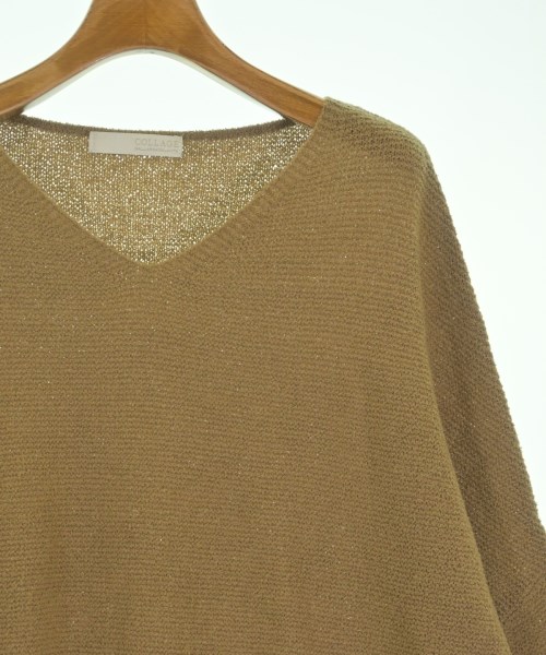 COLLAGE GALLARDAGALANTE（コラージュガリャルダガランテ）ニット・セーター 茶 サイズ:F レディース/2200625093038