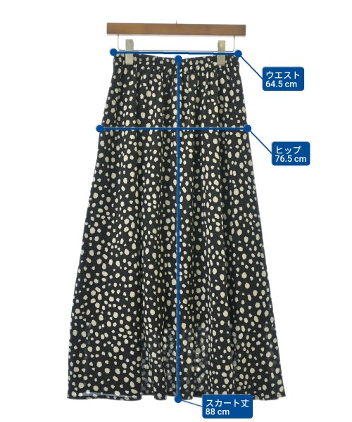 COLLAGE GALLARDAGALANTE（コラージュガリャルダガランテ）ロング・マキシ丈スカート 黒 サイズ:F レディース/2200625093069