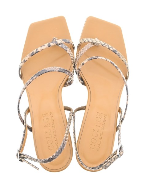 COLLAGE GALLARDAGALANTE（コラージュガリャルダガランテ）サンダル 茶 サイズ:EU36(22.5cm位) レディース/2200637156080