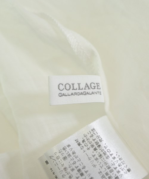 COLLAGE GALLARDAGALANTE（コラージュガリャルダガランテ）ブラウス 白 サイズ:F レディース/2200634993091