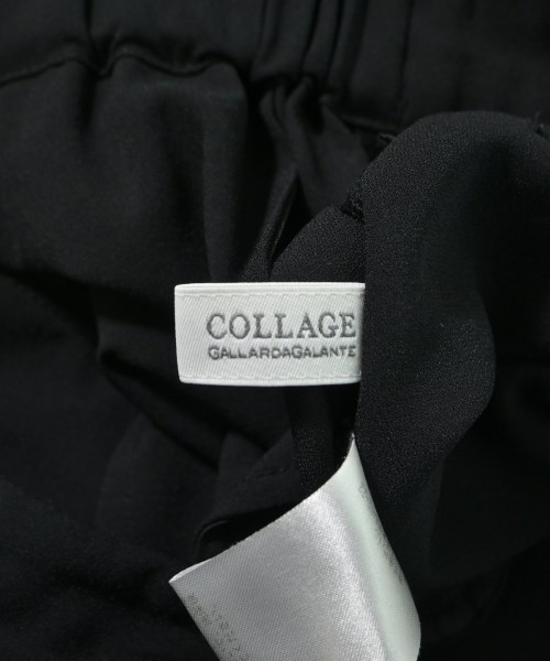 COLLAGE GALLARDAGALANTE（コラージュガリャルダガランテ）スラックス 黒 サイズ:1(S位) レディース/2200641659058