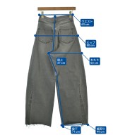 COLLAGE GALLARDAGALANTE（コラージュガリャルダガランテ）デニムパンツ グレー サイズ:1(S位) レディース/2200624793045