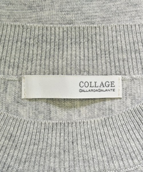 COLLAGE GALLARDAGALANTE（コラージュガリャルダガランテ）ニット・セーター グレー サイズ:F レディース/2200628741035